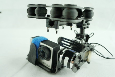 Dual axle Carbon fiber brushless-gimbal FOR GOPRO