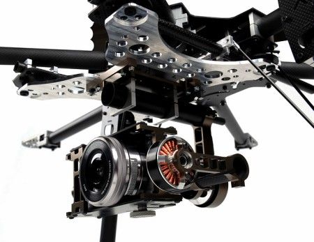 X-CAM X140BS for SONY NEX5 Series Brushless Gimbal System