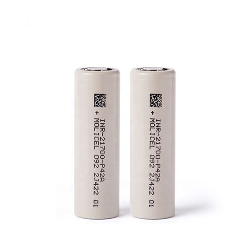 Lithium Ion Molicel 4000mAh INR21700-P42A Rechargeable Battery