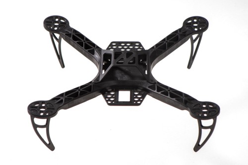 Black Nylon 4 Axis Quadcopter Frame Kit KK260