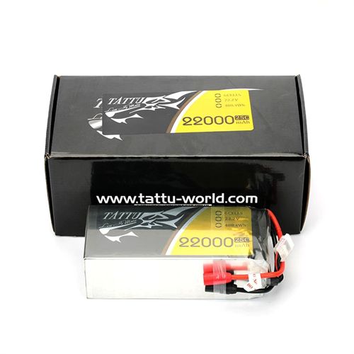 TATTU 22.2V 25C 6S1P 22000mAh Lipo Battery for Multirotors Drone Agriculture Drone