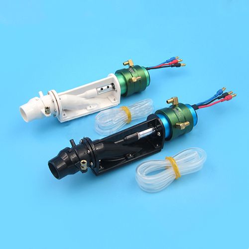 Speed Boat Water Jet Pump c Thruster with 2440 motor Water jacket for RC Boats Turbo Jet Modified Part