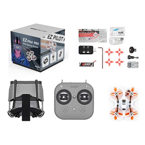 Emax EZ Pilot Pro RTF Kit FPV Racing Drone Set for Beginners Ready-To-Fly FPV Drone w/ Controller Quadcopter