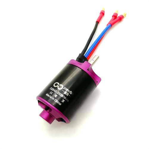 POWERFUN 70mm 12 Blades Ducted Fan EDF Unit with 4S 3300KV Brushless Motor for RC Airplane