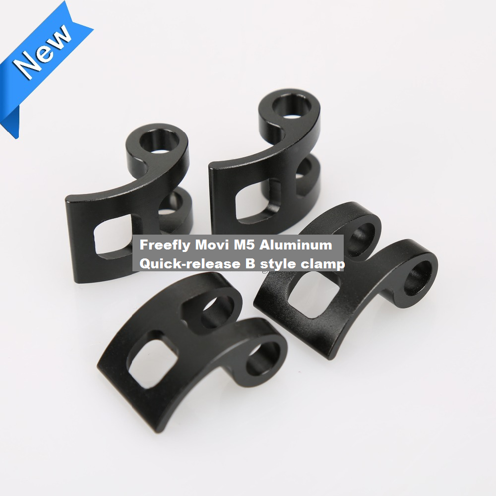 Freefly movi m5 aluminum quick-release style B clamp