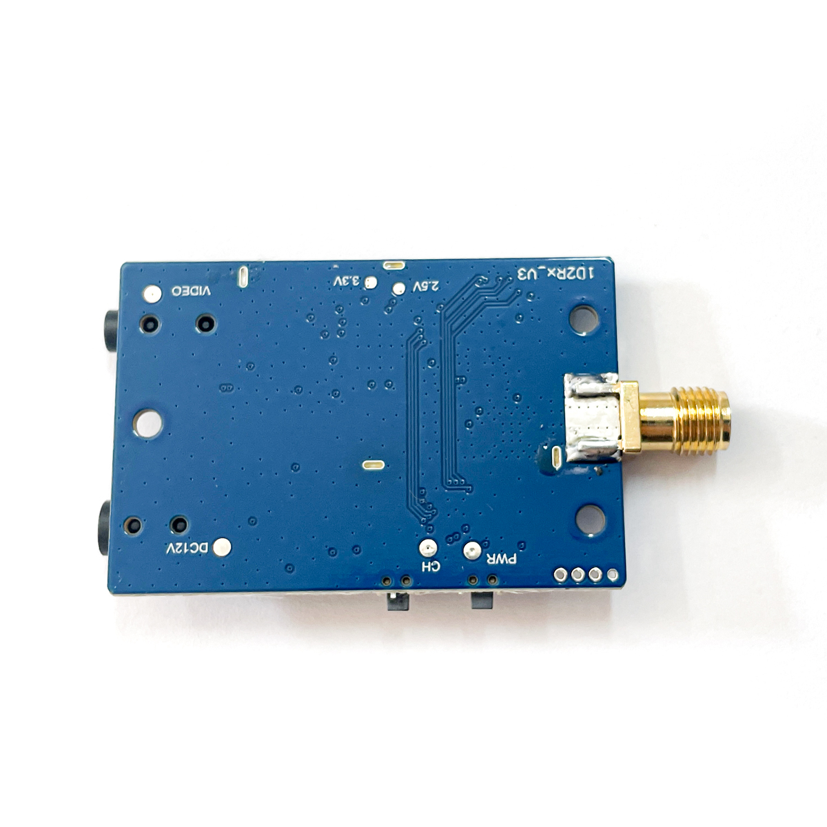 1.2GHz FPV Video Receiver Module VRX 9CH 7-36V with Antenna Long Range Signal Receiver for RC Drone