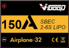 150A 32 Bit Air Plane ESC Vgood