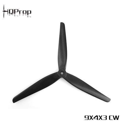 1PCS HQPROP 9X4X3 9043 Propeller 3-blade Paddle Glass Fiber Reinforced Nylon CCW or CW Props for RC FPV Racing Drone