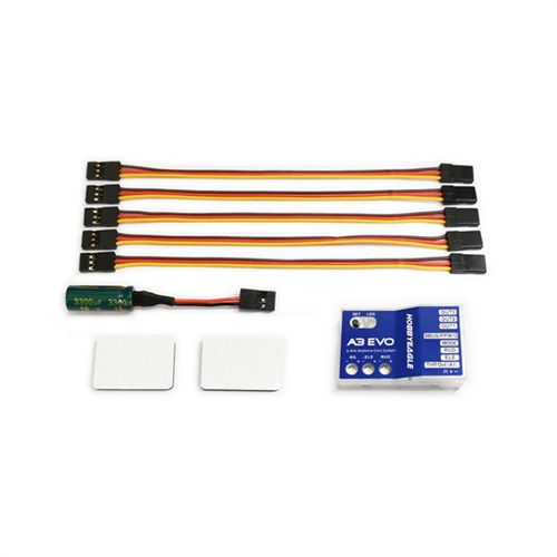 HobbyEagle A3 EVO Flight Controller Stabilizer 3-Axle Gyro For RC Airplane Fixed-wing Copter Drone