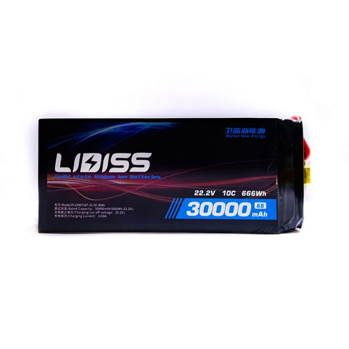 6S 22.2V 10C 30000mAh Semi-solid State Lipo Battery 