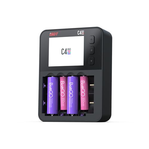Smart Battery Charger ISDT C4 EVO 36W with Type-C QC3 Output