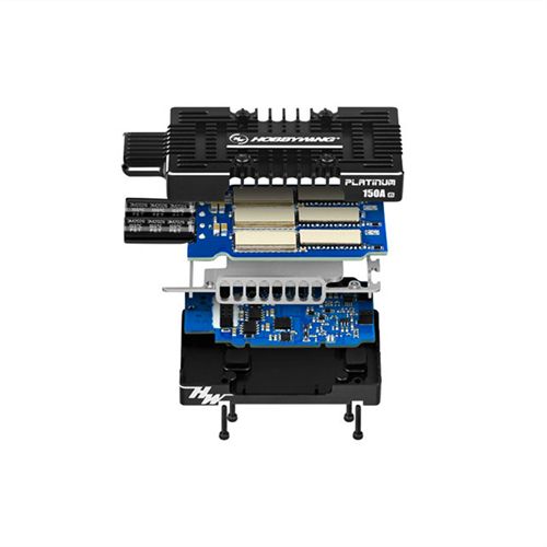 Hobbywing Platinum HV 150A V5 3-8S Switchable 5-8V/10A BEC Brushless Speed Controller For RC Fix-wing 3D Flying Quadcopter
