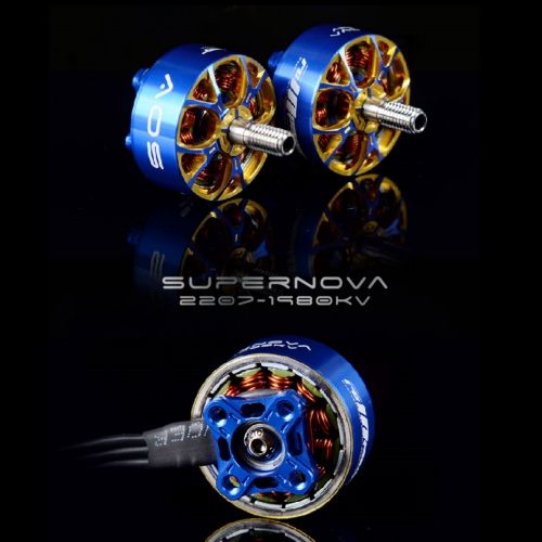 AOS SUPERNOVA 2207 2207.5 Brushless Motor 1980KV 6S LIPO