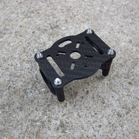CS054 motor mount A with plastic clamps