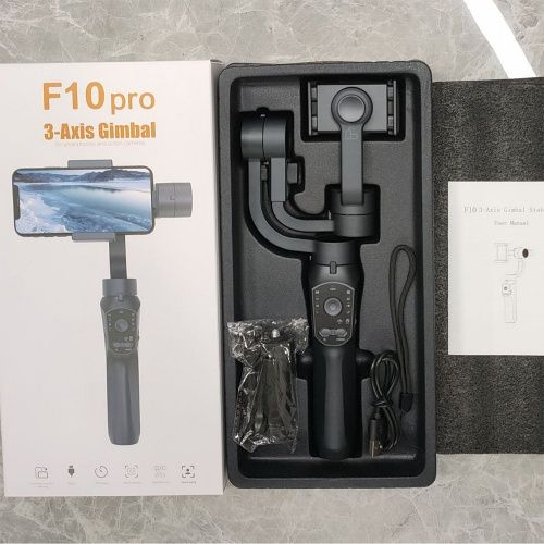 Handheld 3-Axis Mobile Gimbal F10 Pro AI Face Recognition