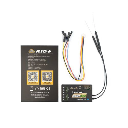 FrSky ARCHER PLUS R10+ 2.4GHz ACCESS & ACCST D16 Mode RC Receive