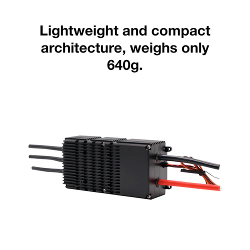 30KW 100V 300A high voltage ESC 24S for heavy lift drone