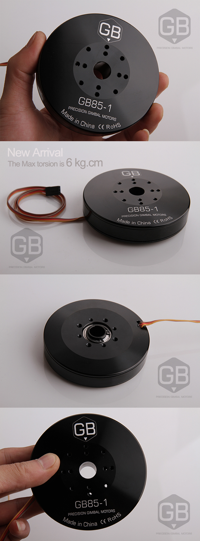 RCTiger GB85 sealed brushless gimbal motor