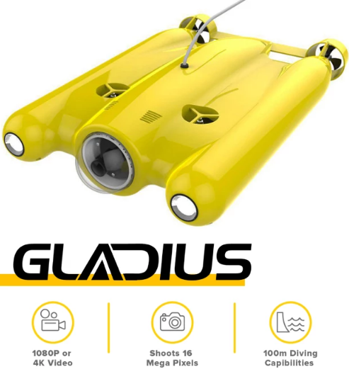 GLADIUS SUBMERSIBLE UNDERWATER DRONE Advan Pro 25units
