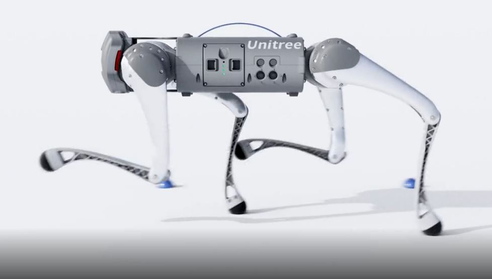 Quadruped Robot revolution Unitree robotics & Personal robot, accompany and life care. new generation robot