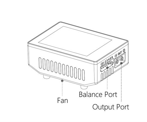 HOTA T6 300W 1-6S Intelligent Charger for a wide range of devices NiZn/Nicd/NiMH Battery