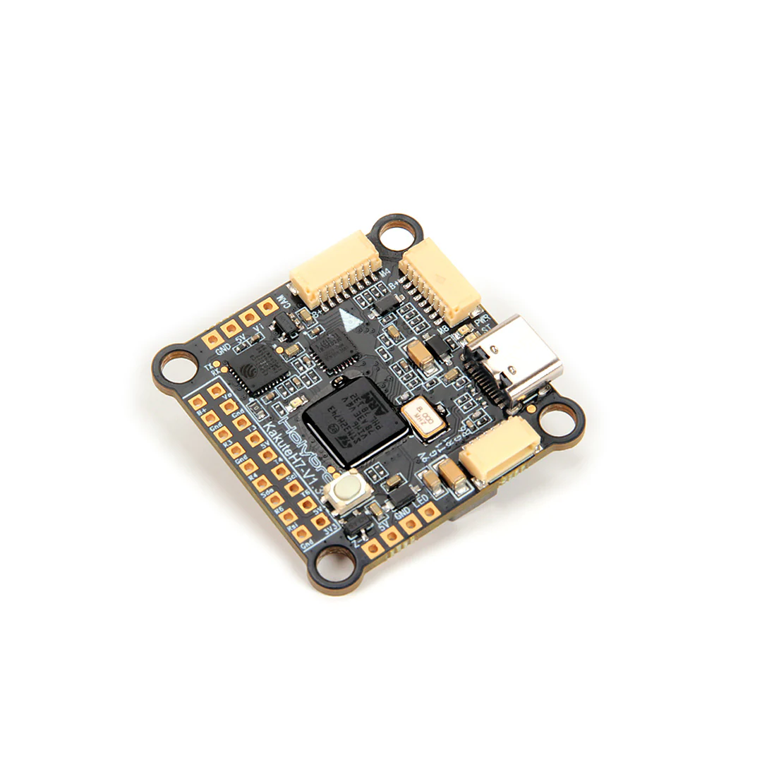 holybro Kakute H7 V1.3. USB-C, 9V 3A BEC for VTX, and JST-SH Onboard Bluetooth chip - ESP32-C3