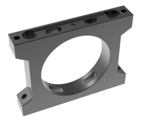 30MM carbon fiber tube arm center tube clamp