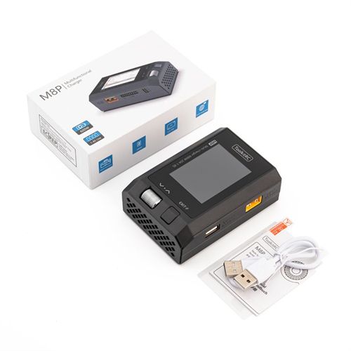 ToolkitRC M8P M8S 600W 20A DC Balance Charger 1-8S Lipo Battery