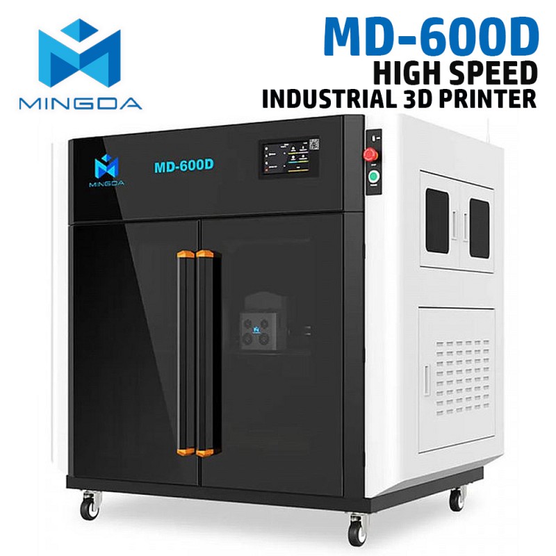 MD-600D 3D Printer professional-grade 600mm cube 350 degrees