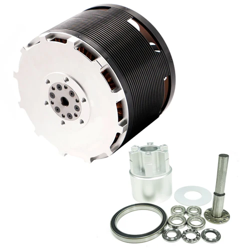 70KW BLDC Brushless Outrunner Halbach-Array SENSORED Motor