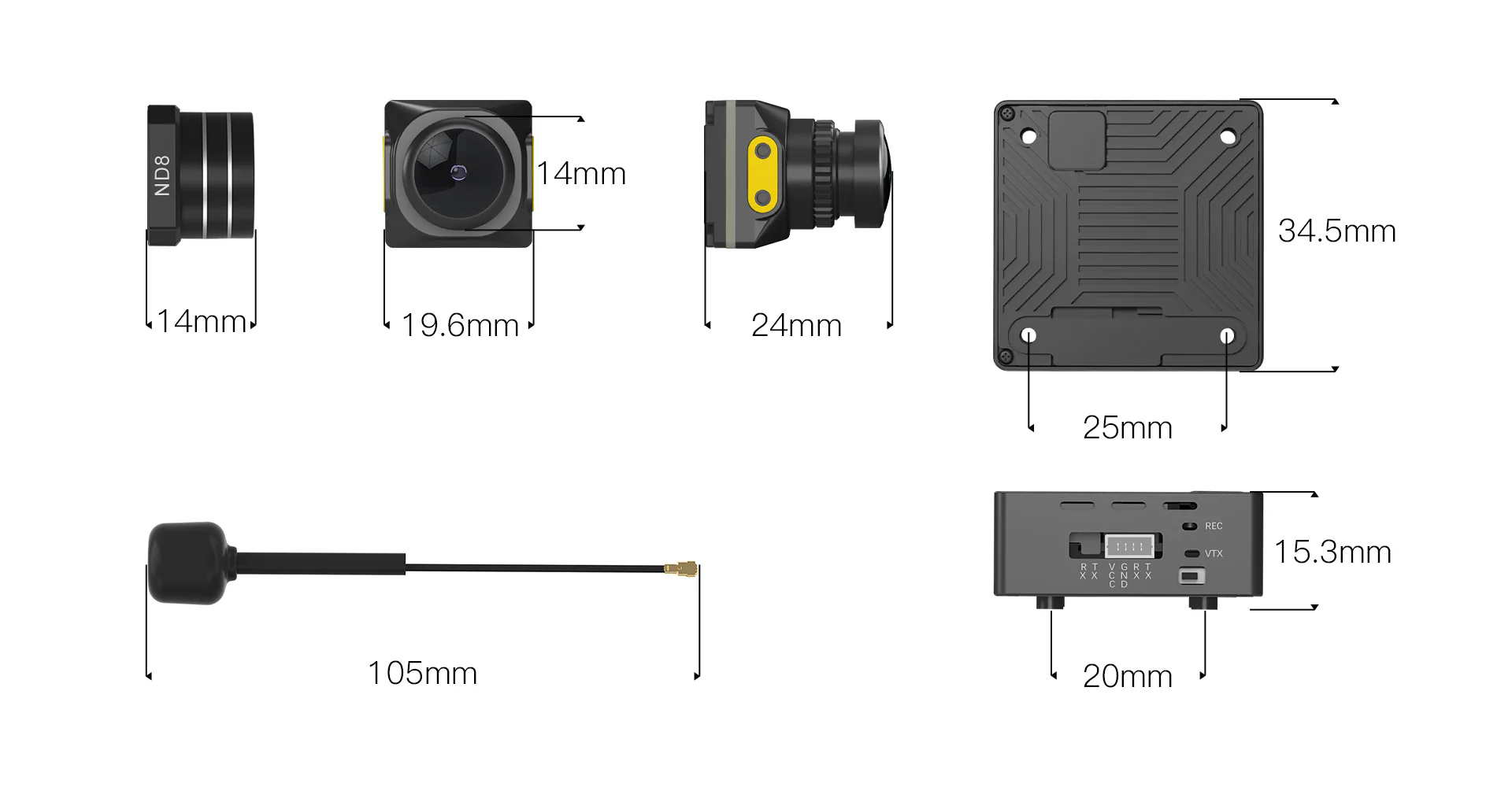 Walksnail Moonlight low-light FPV kit Supports 4K/60fps