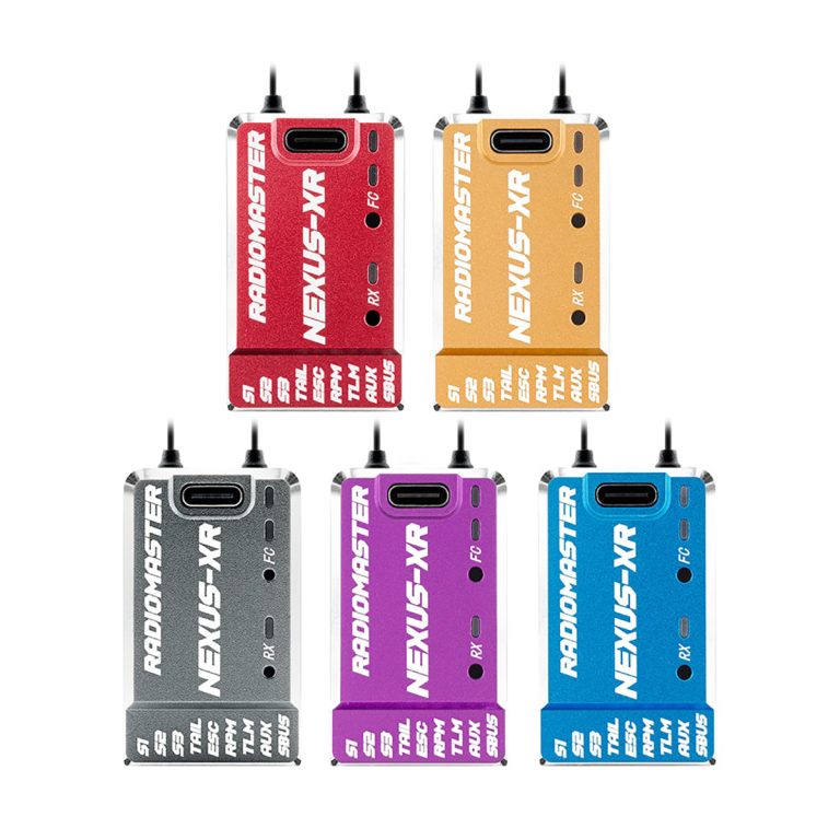 Radiomaster Nexus-XR Helicopter Flight Controller Integrated 2.4GHz ExpressLRS Receiver for RC Fixed Wing Helicopter