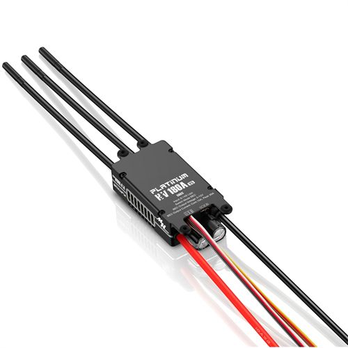 Hobbywing Platinum HV 180A SBEC V5 6-14S Lipo Brushless ESC for RC Drone Helicopters Aircraft