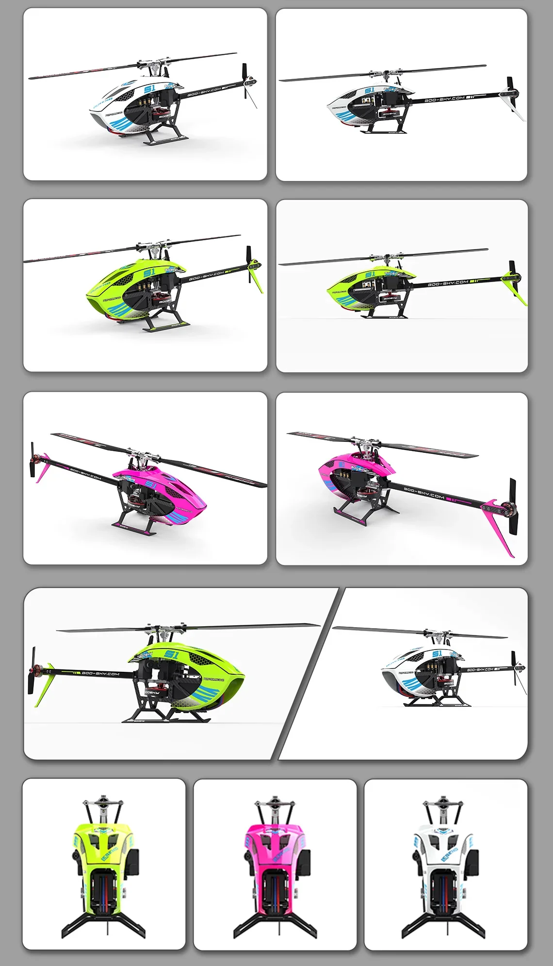 Goosky Legend S1 RC Helicopter RTF