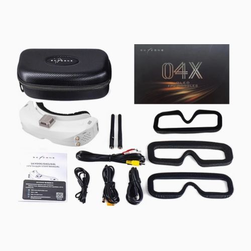 SKYZONE 04X PRO FPV Goggles OLED 5.8G 48CH Steady view Receiver