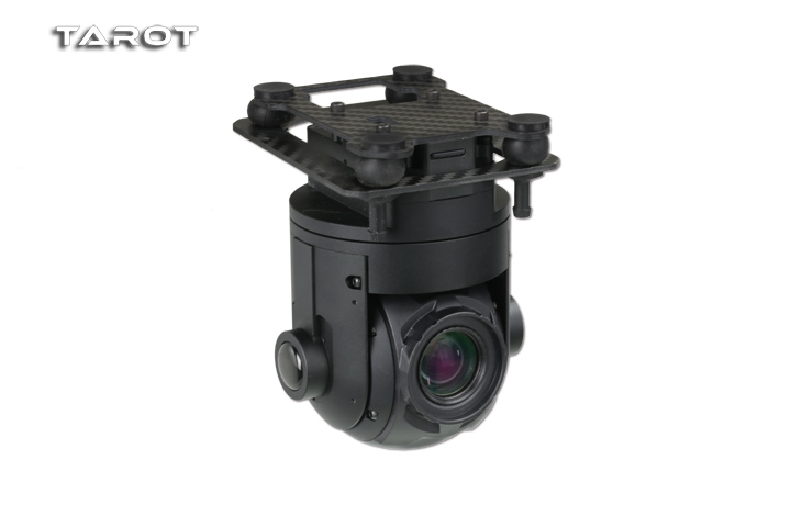 Tarot 10X two axis ball pod gimbal head support front and back