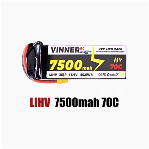 7500MAH High-Voltage Long-Endurance Lithium Battery