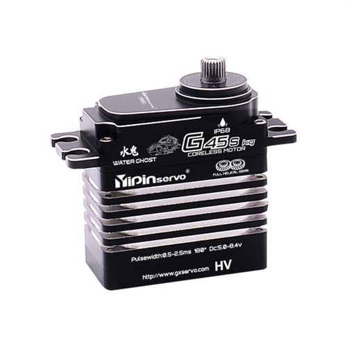 YIPIN 45kg Servo Coreless Motor Servo Waterproof IP68