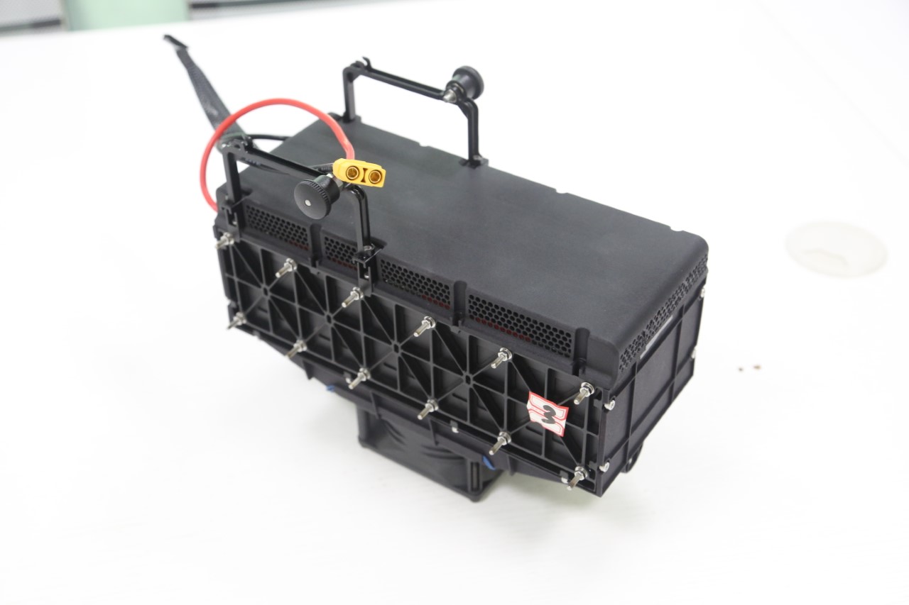HYDROGEN FUEL CELL AIR COOLED 800 Watt KIT with 3L tank & valve for DRONE